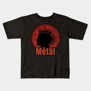 Circle metal Kids T-Shirt